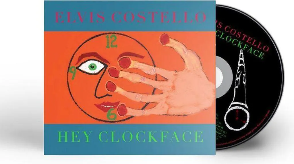 Disque CD Hey Clockface Elvis Costello pour Éviter le Son Compressé