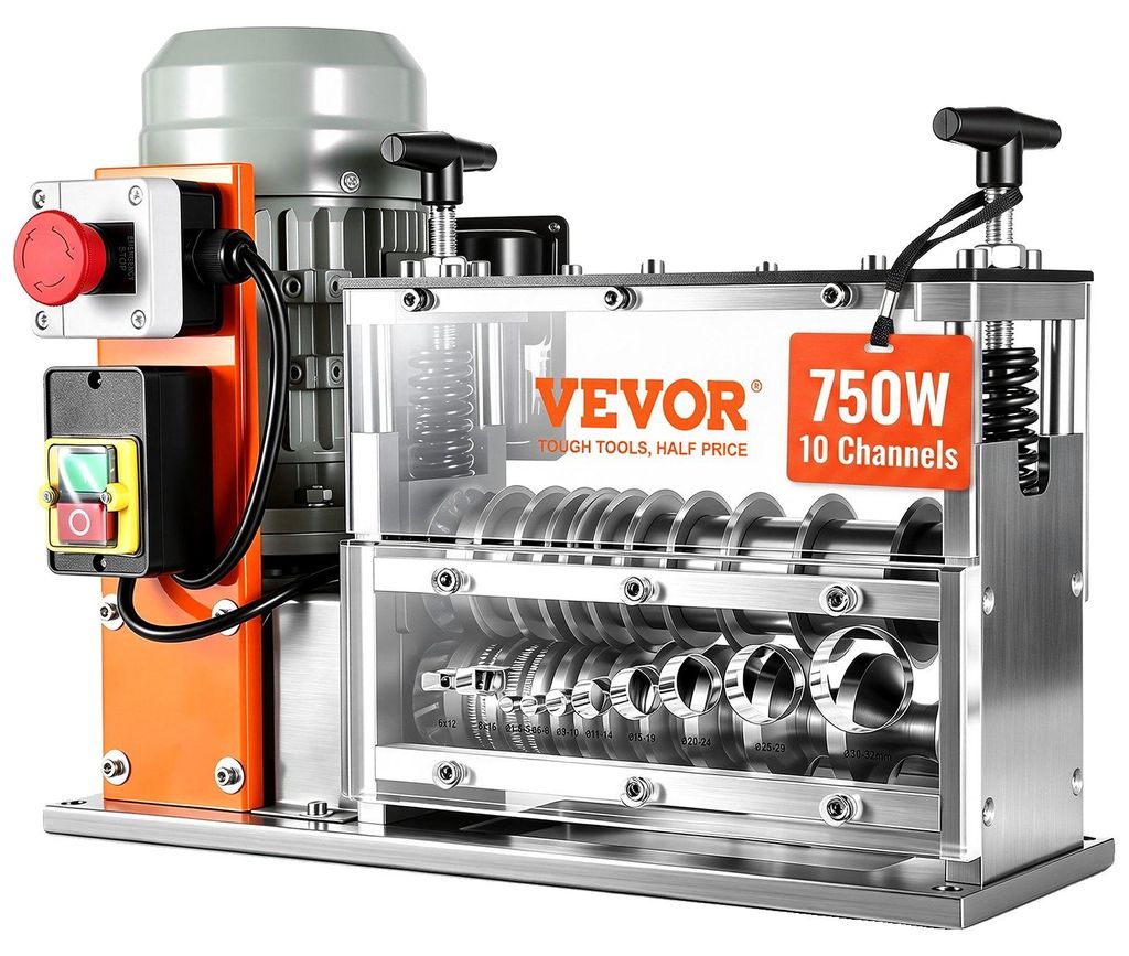 VEVOR Peleuse de câble électrique 750W Dénudeuse de câble Image du produit 