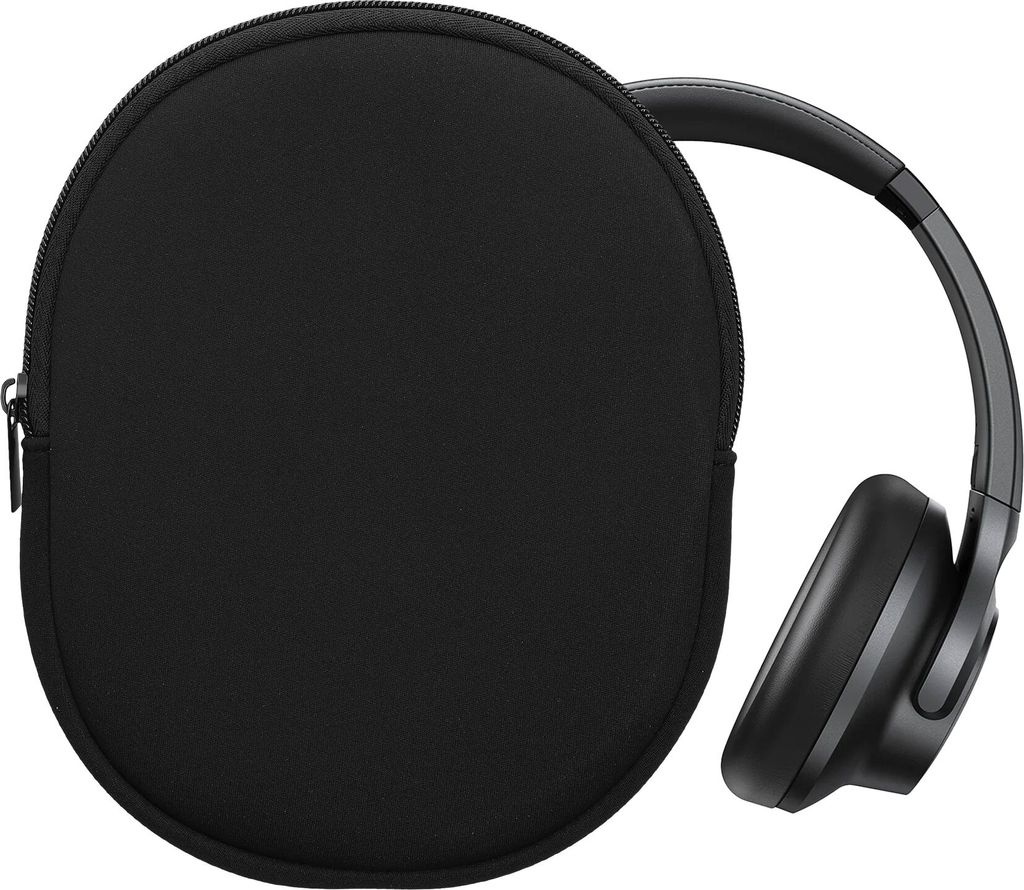 kwmobile Neopren Kopfhörer Tasche für Headset / Overear headphone - Kopfhörer Case - Hülle Reise Beutel für Headset Headphones - Weiche Over Ear
