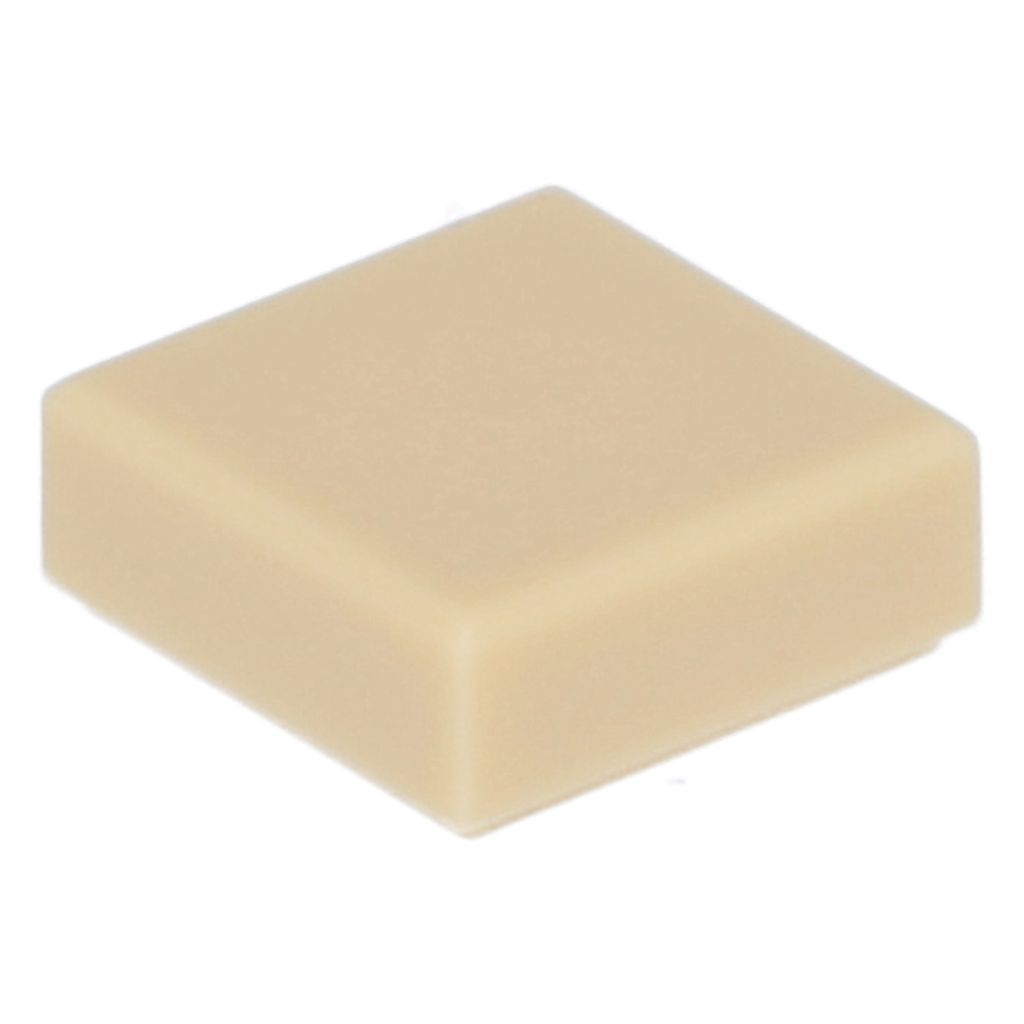 250 sztuk płytek 1x1 w kolorze beżowym Zdjęcie produktu 