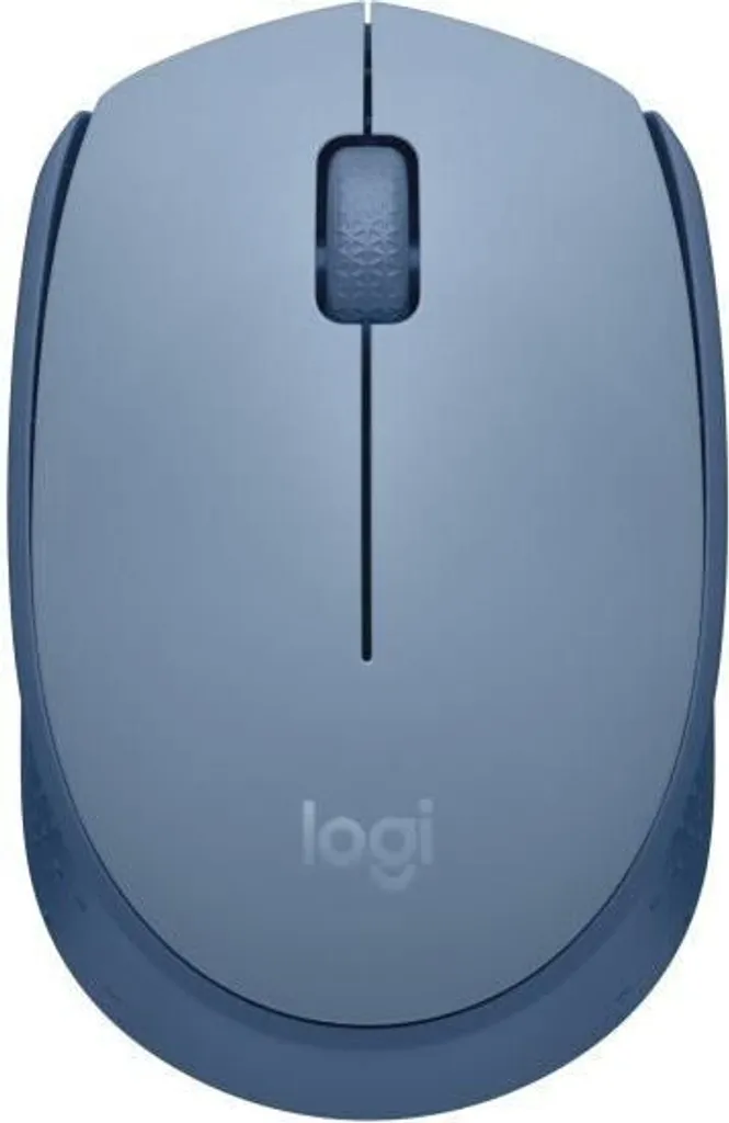 Acquista Logitech M171: Mouse Wireless 2.4 GHz Grigio Blu Top Quality