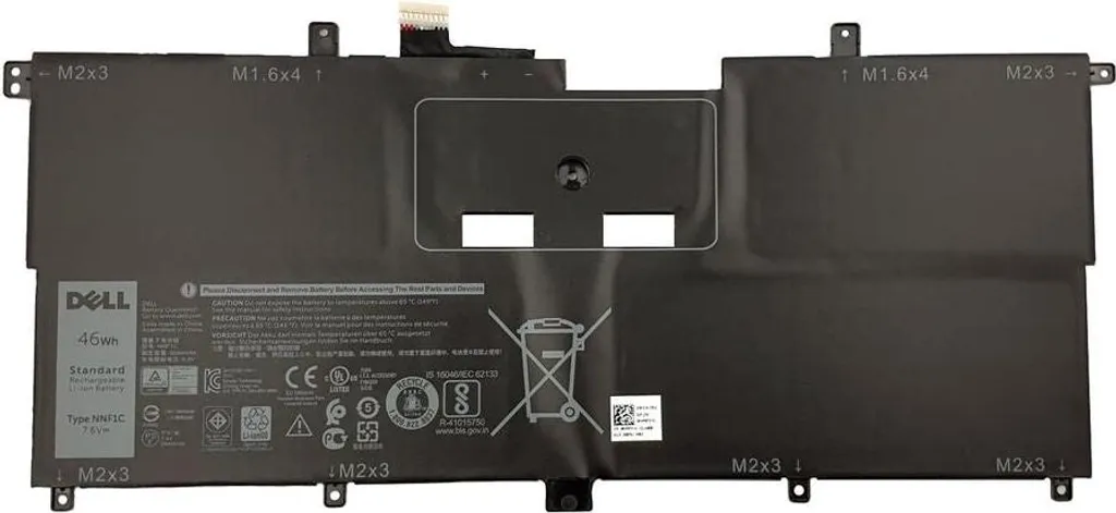 Batterie Dell 46Whr Haute Capacité 4 Cellules - Autonomie Prolongée