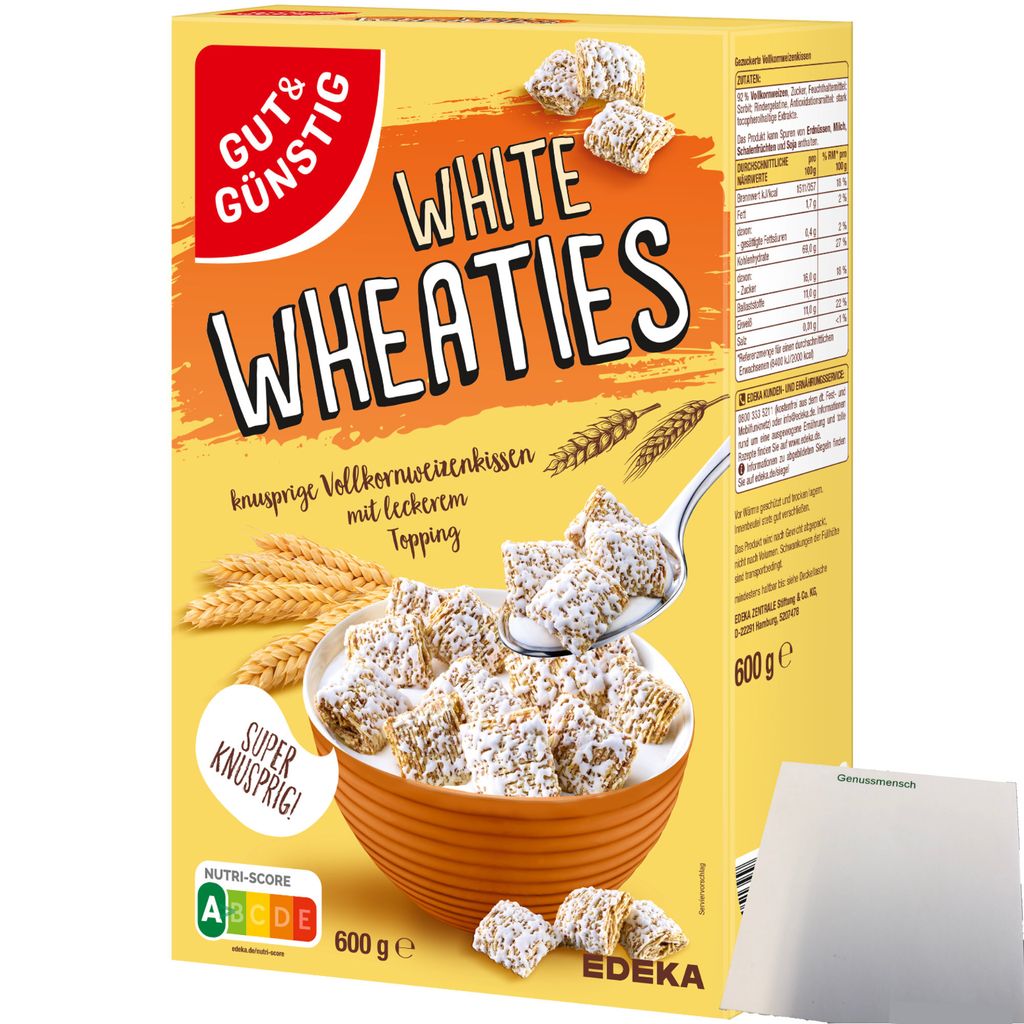 Gut & Günstig White Wheaties Vollkornweizenkissen mit Produktbild 