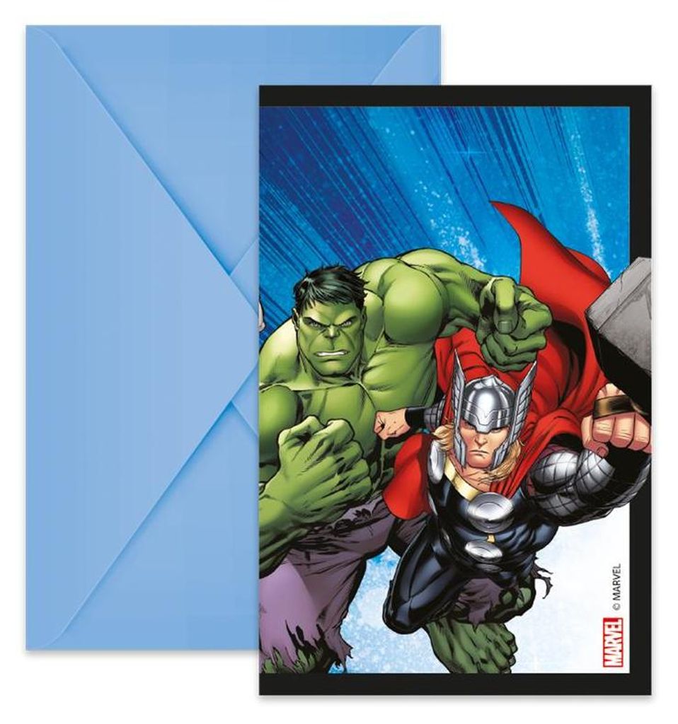 Zaproszenia na film "Avengers 6" Zdjęcie produktu 