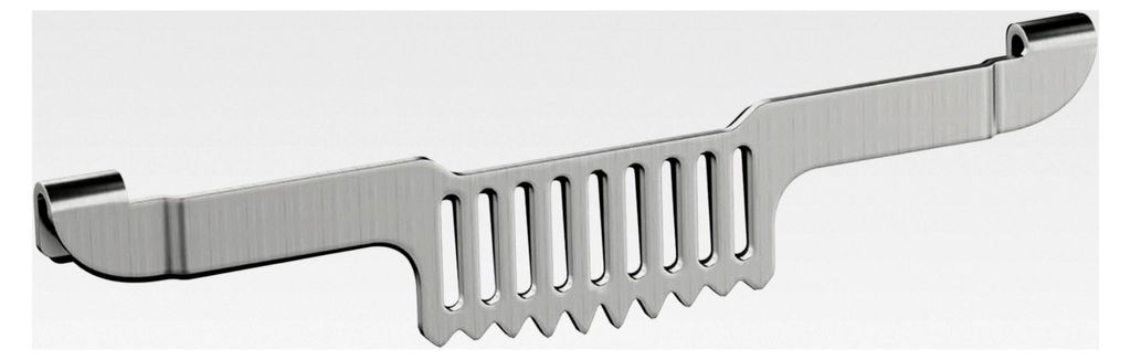 Bratpfannen-Spatelhalter, Spatelhalter mit Fettablauf, rutschfester Griddle-Spatelhalter - Organizer aus rostfreiem Stahl mit geschlitzten Werkzeug...