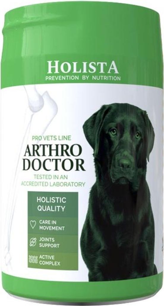 Nahrungsergänzungsmittel für Hunde und Katzen HOLISTA Arthro Doctor Kollagen für Gelenke 200 g