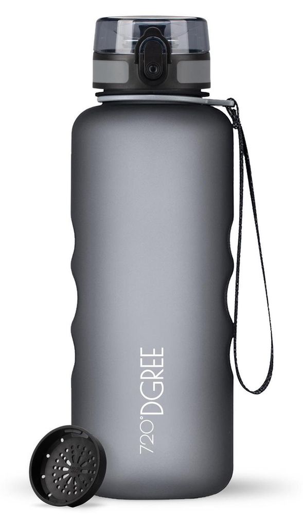 Borraccia 720°DGREE uberBottle softTouch con filtro, grigio Immagine del prodotto 
