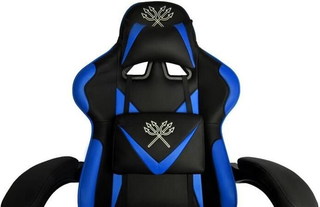 Gaming-Stuhl - schwarz und blau Dunmoon Produktbild 10