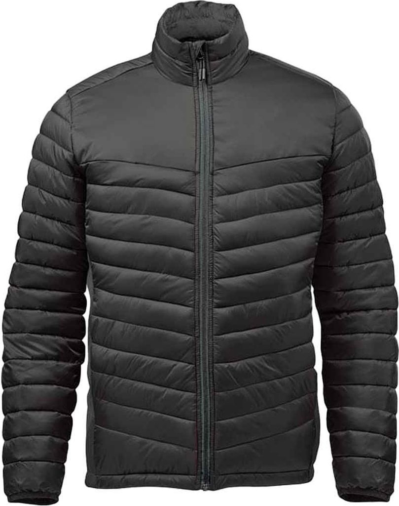 Stormtech - "Montserrat" Steppjacke für Herren PC7523 (XL) (Schwarz/Granitgrau)