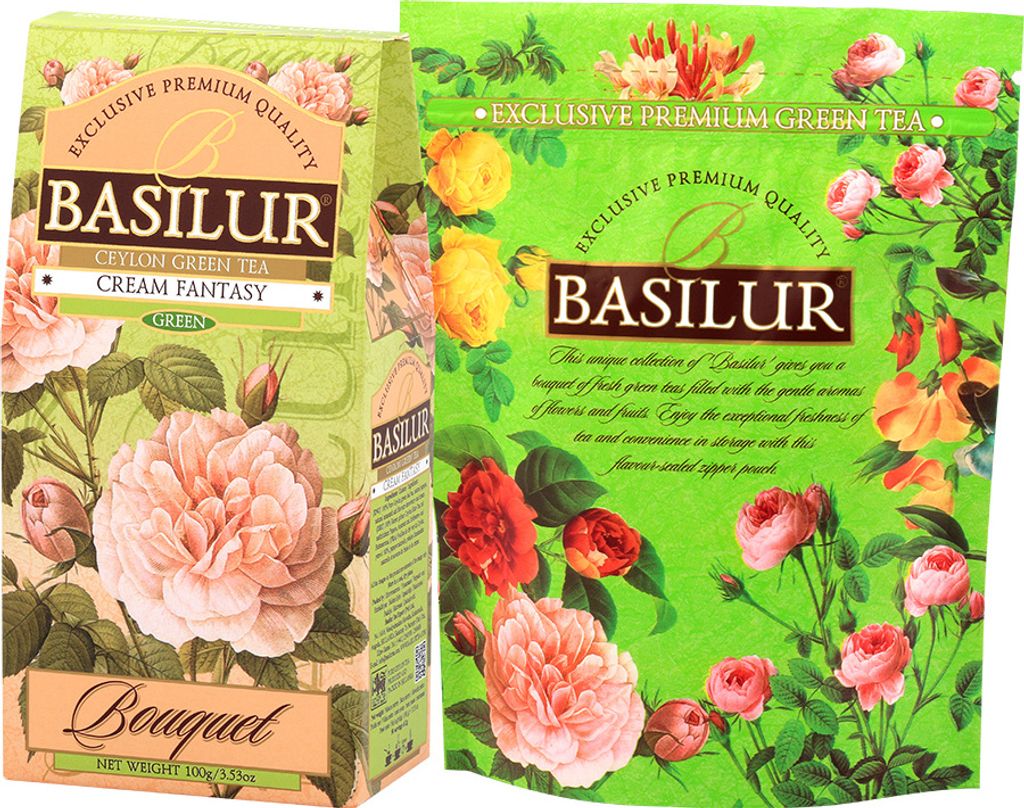 BASILUR Ceylon Green Tee 100 g Cream Fantasie Produktbild 