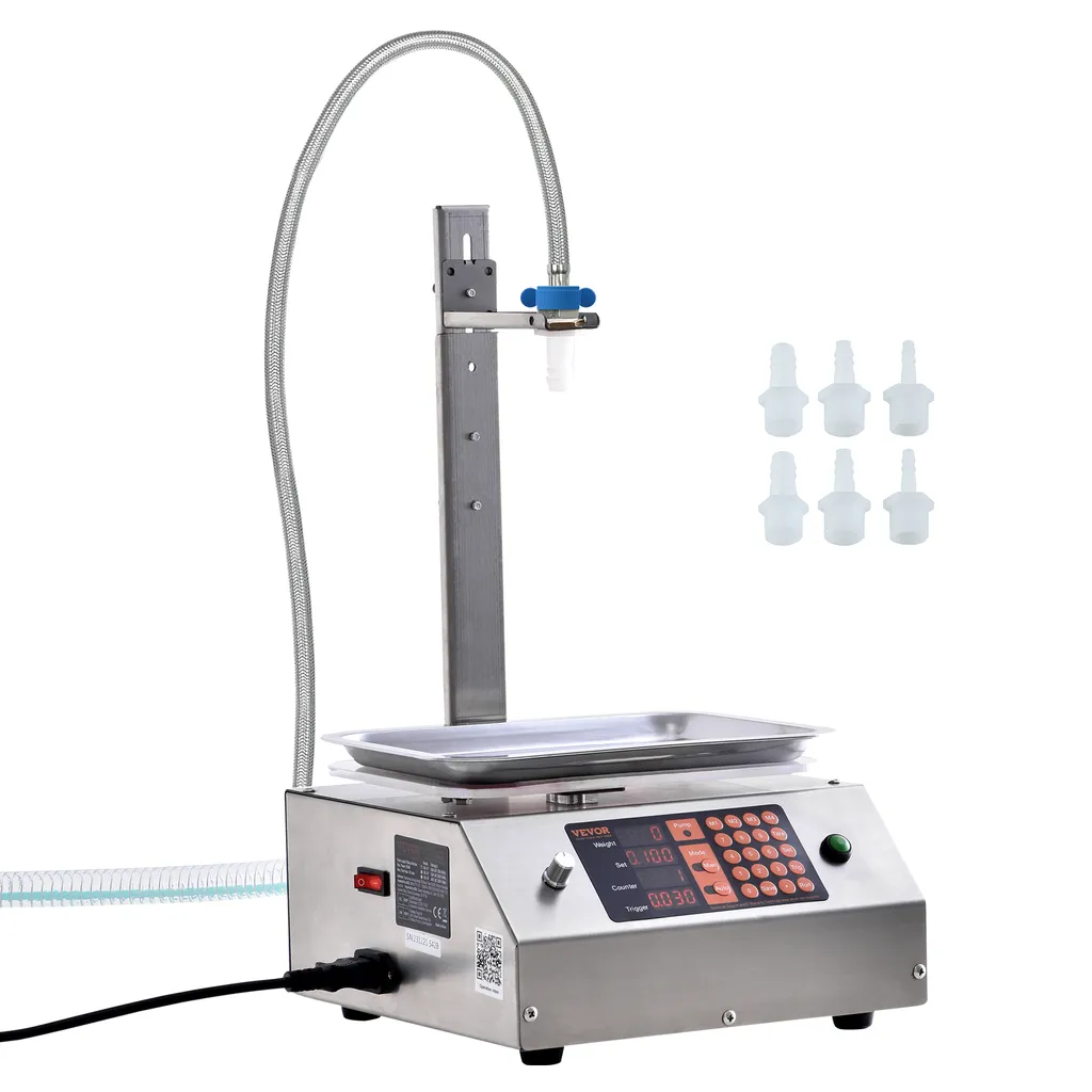 VEVOR Remplisseuse de Liquide 17L/min Automatique Haute Précision 15kg