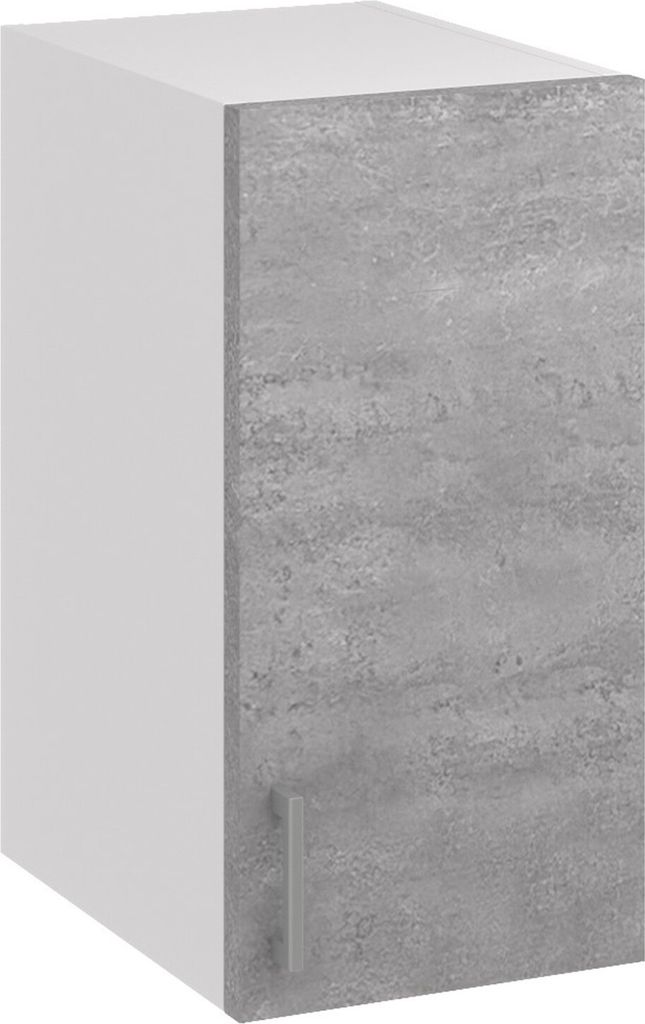 Roe Furniture | Küchenhängeschrank 30 cm - Grau - Graubeton - Küchenhängeschränke - Küchenzeilen - Küchen Hängeschrank - Küche - G30