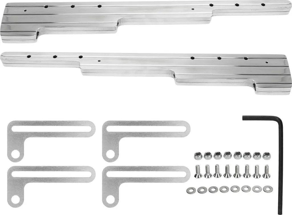 Kit support de faisceau allumage V8 pour Chevy 350 454 et Ford 302 Argent