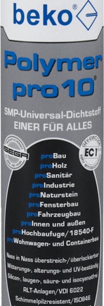 beko Polymer Pro10 310ml 210 13 silbergrau