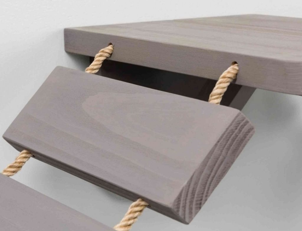 TRIXIE Wandmontierte Katzenkletterleiter 150 x 30 cm Taupe Produktbild 21