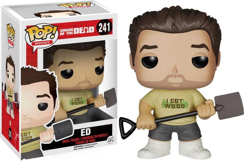FUNKO WACKELKOPF POP-KULTUR SHAUN OF THE DEAD ED VINYL-FIGUR NEU! Funko
