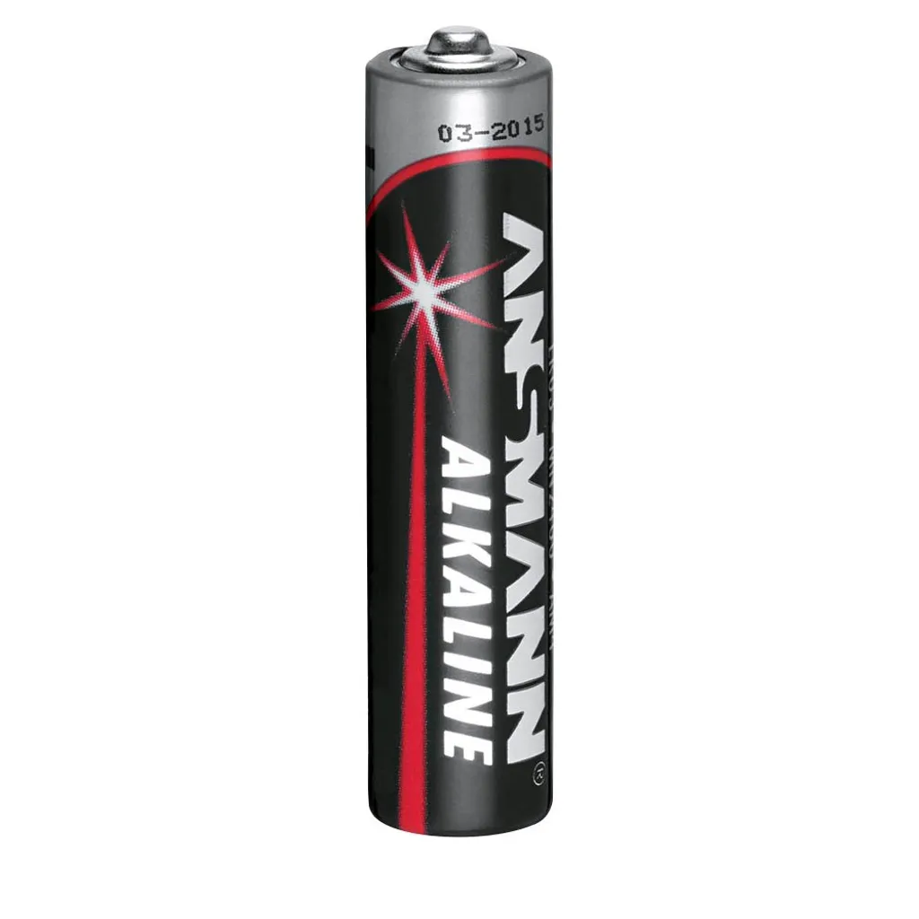 Piles Alcalines Multi-formats AA AA C D 9V Ansmann 1520-0004 Rouges