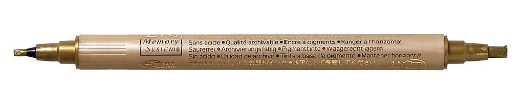 Kalligraphie-Stift metallic gold