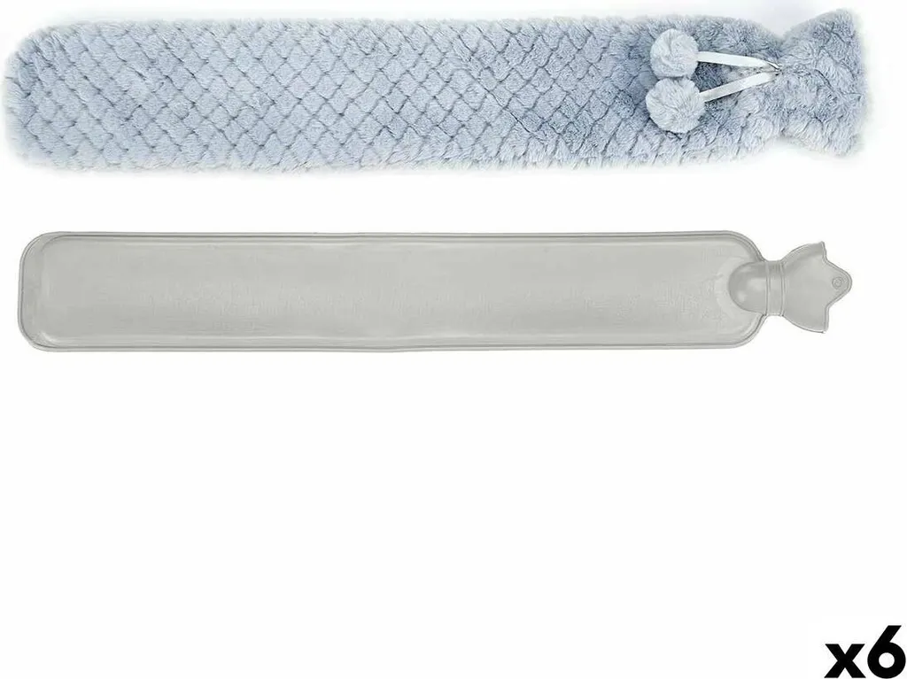 Stock 6 Borse Acqua Calda Plastica 2 Litri - Uso Professionale e Domestico