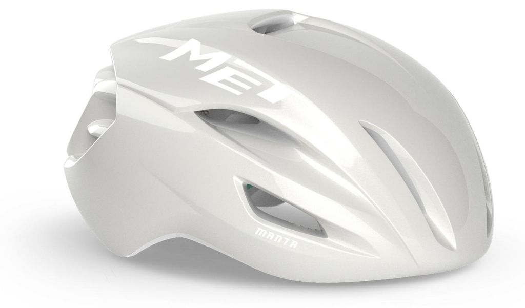 MET Fahrradhelm Manta MIPS , Weiß - Matt Glänzend, M