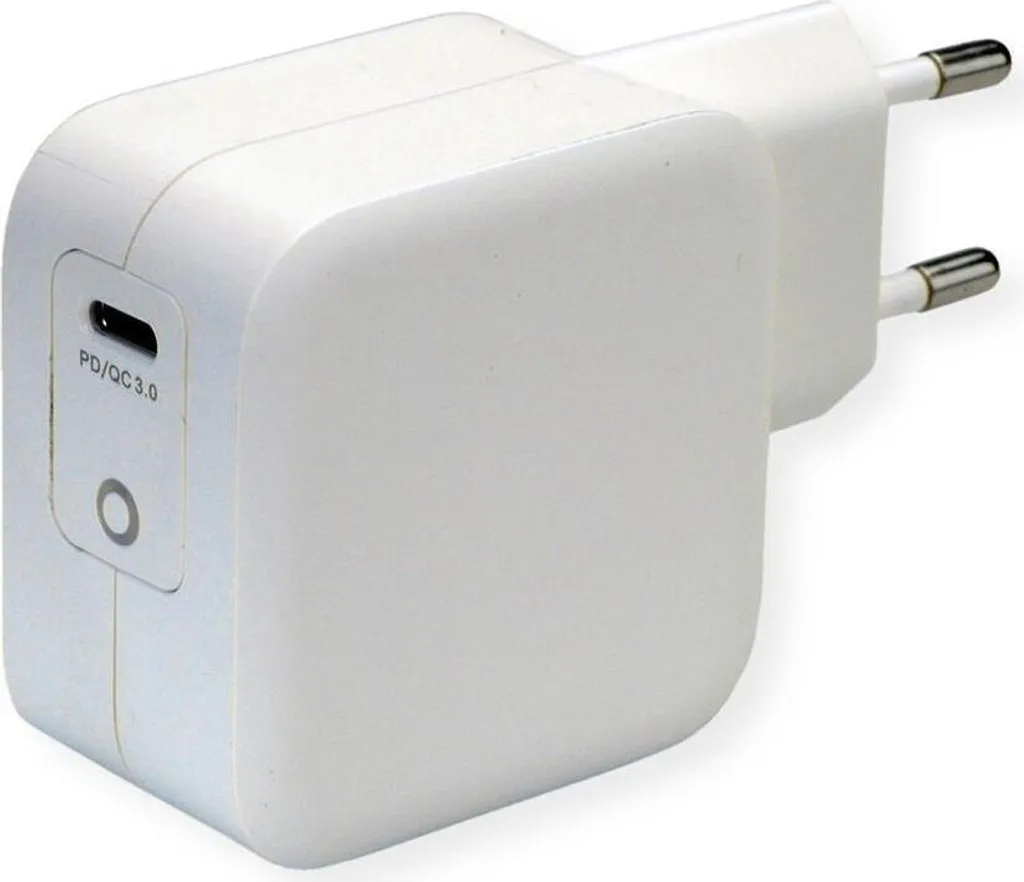 Chargeur pour smartphone et tablette ROLINE 19.11.1018 blanc de bureau