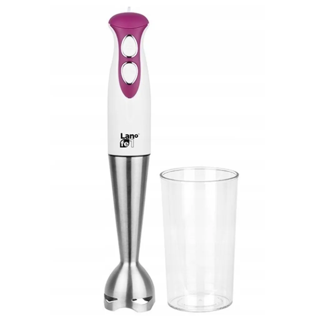 Mixeur plongeant blanc 400W LAFE BRK-002A pour vos soupes et purées onctueuses