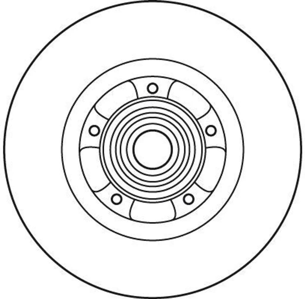 Disque de frein DF6044BS TRW : haute performance et sécurité garantie