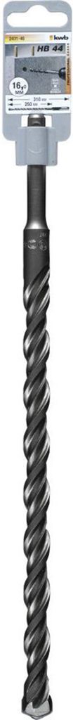 kwb SDS Plus Hammerbohrer HB44 Betonbohrer - 243146 - 16mm x250x310