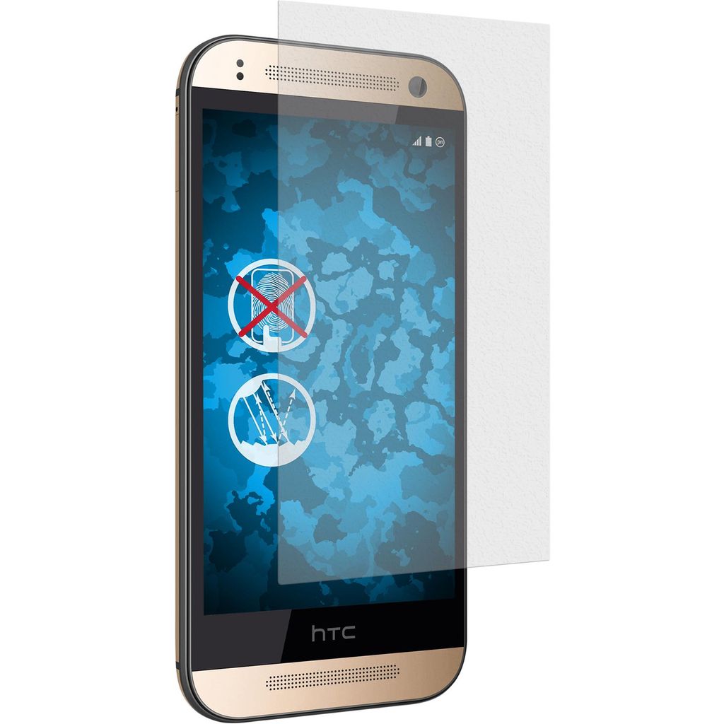 2er-Pack PhoneNatic Displayschutzfolien matt kompatibel mit HTC One Mini 2