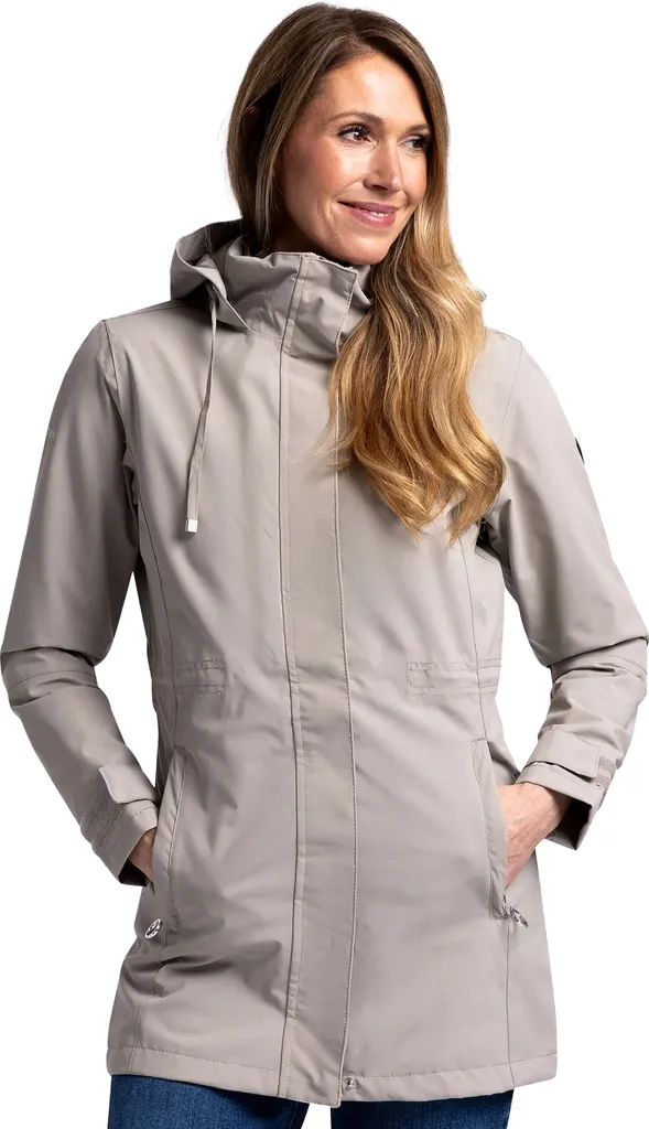 Manteau de pluie technique Pavlina TP75 Trespass Femme en taille L Beige