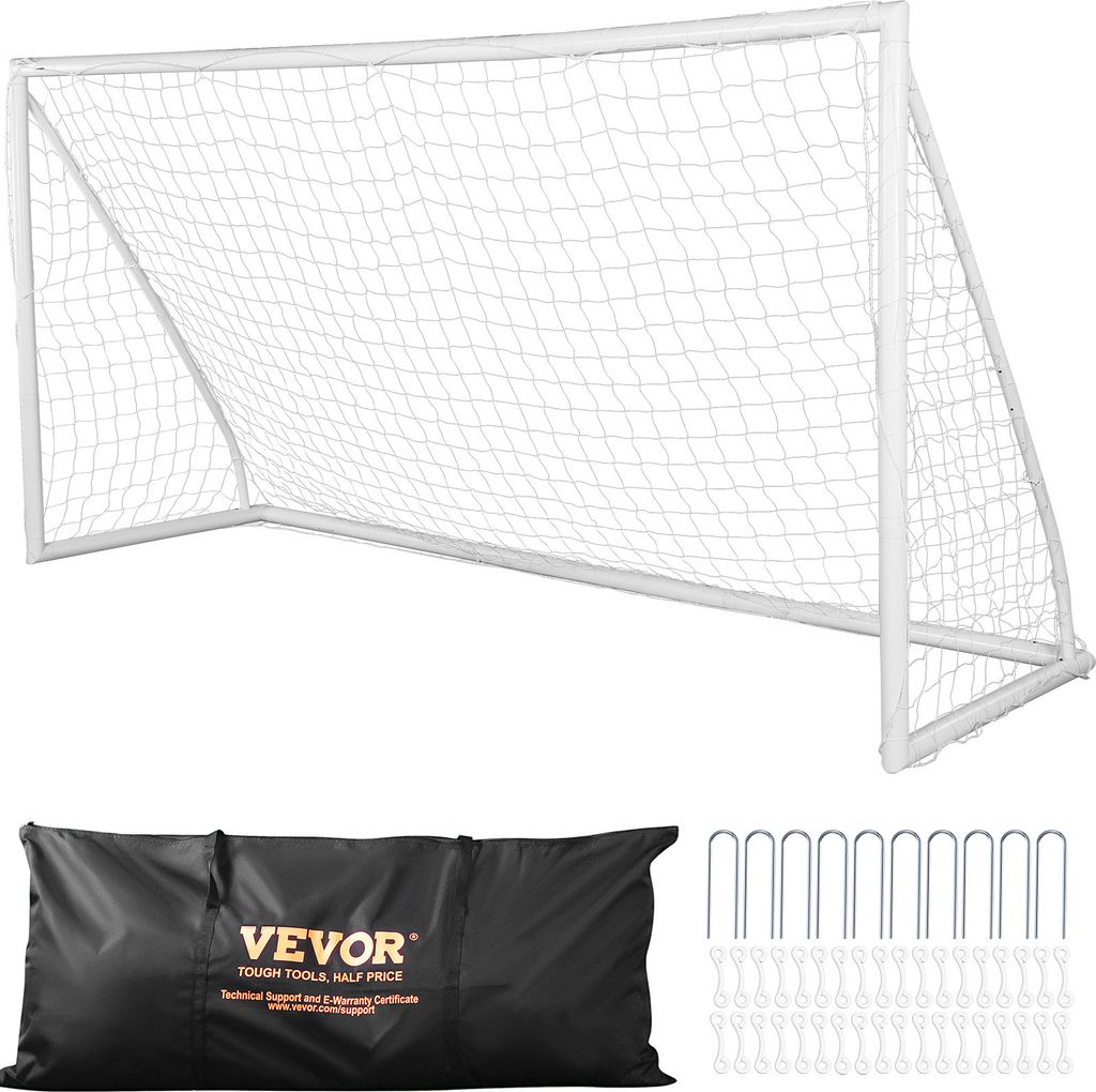 VEVOR profesionálna futbalová bránka 1 ks 371 x 121,5 x 183 Obrázok produktu 
