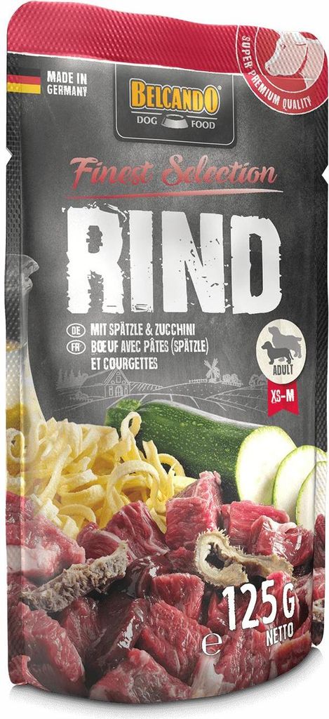 BELCANDO® Bœuf avec spätzle & courgettes 12x 125g Image du produit 