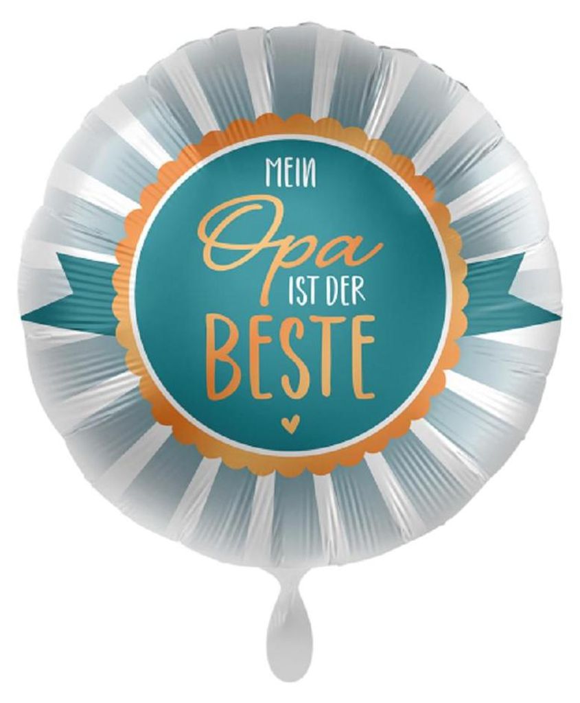 Folienballon Mein Opa ist der Beste ø43cm Ballon für Produktbild 