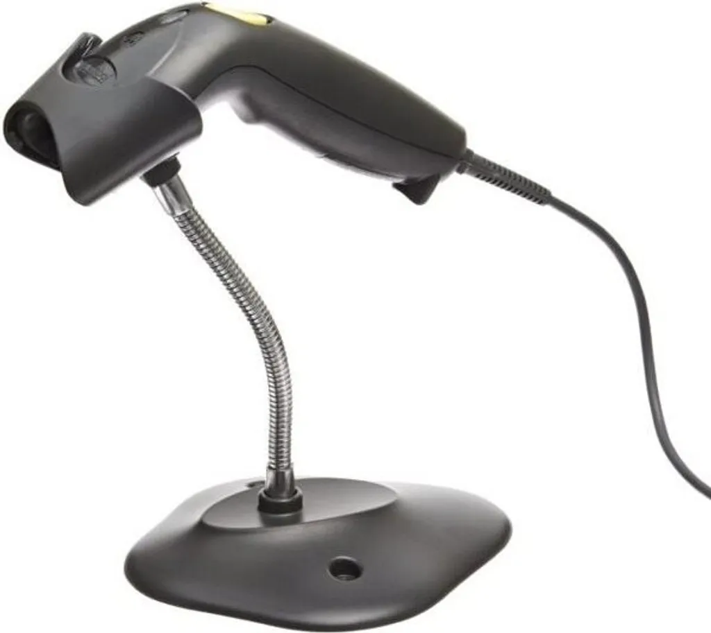 Douchette laser Zebra LS1203 filaire, lecteur code-barres 1D de comptoir - 3