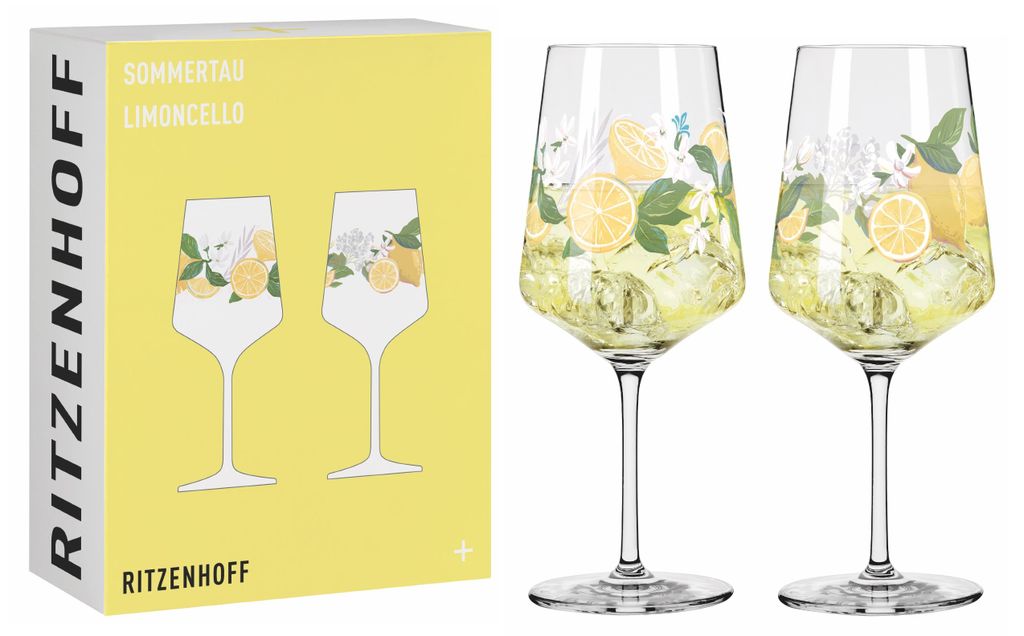 Ritzenhoff 6041006 Aperitifglas-Set F25 SOMMERTAU Limoncello Hanna Symonovych 2025