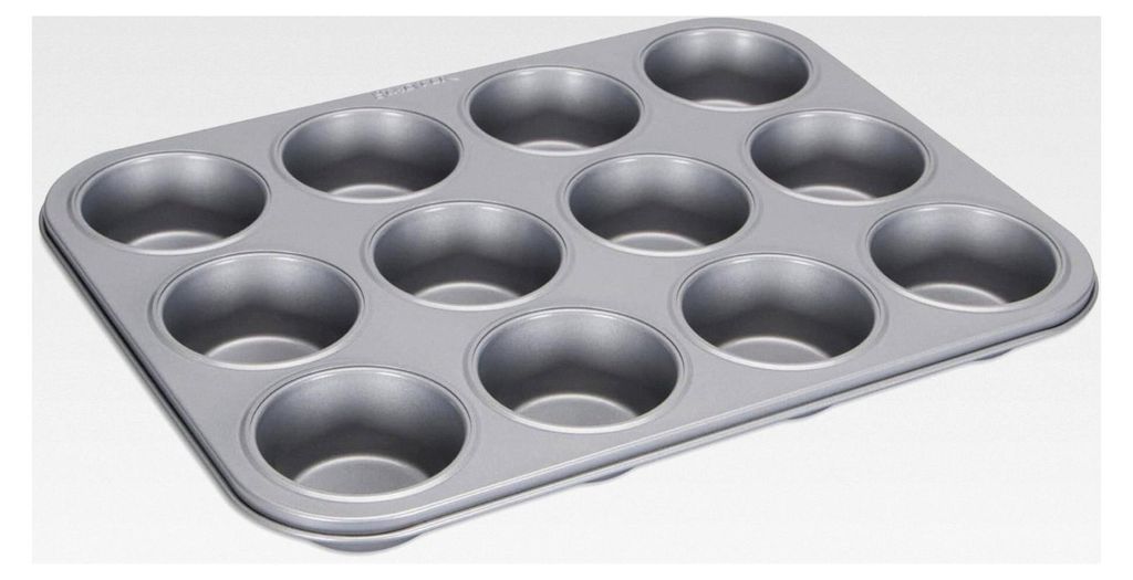 Backblech für Muffins oder Cupcakes - hochwertige Antihaftbeschichtung - 35 x 27 cm