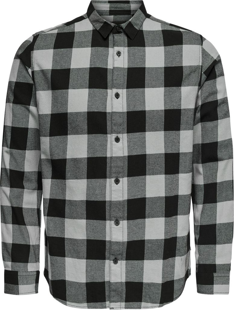 ONLY & SONS Freizeit Flanellhemd Kariert Holzfäller Karo Produktbild 