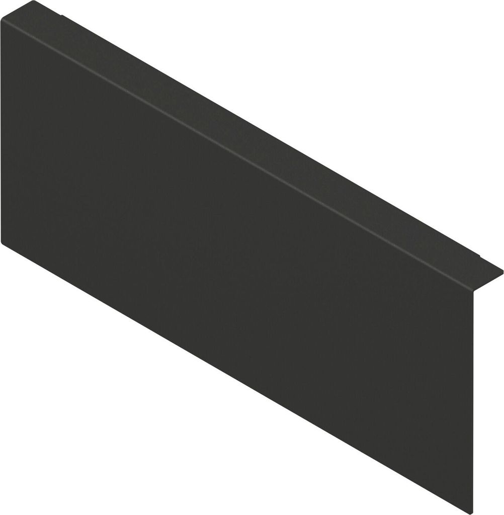 Blum Ambia-Line Adapter für Schubkasten Höhe K, B242mm, Stahl carbonschwarz matt