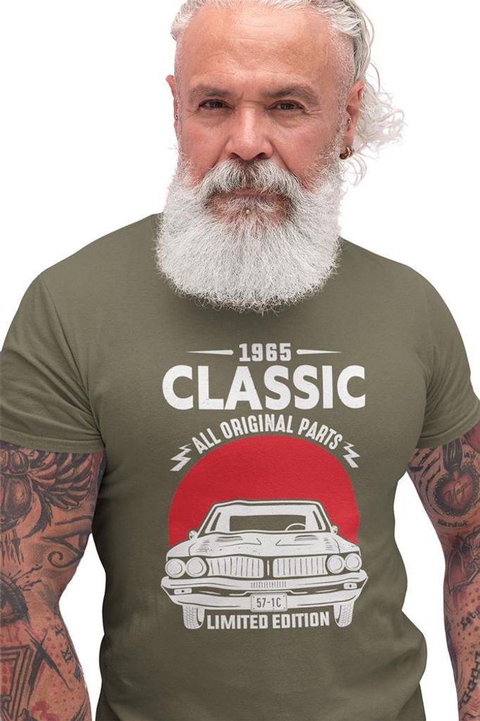 D&B Uni Polo ST00045 Classic Car MilitärGrün -Größe 4XL