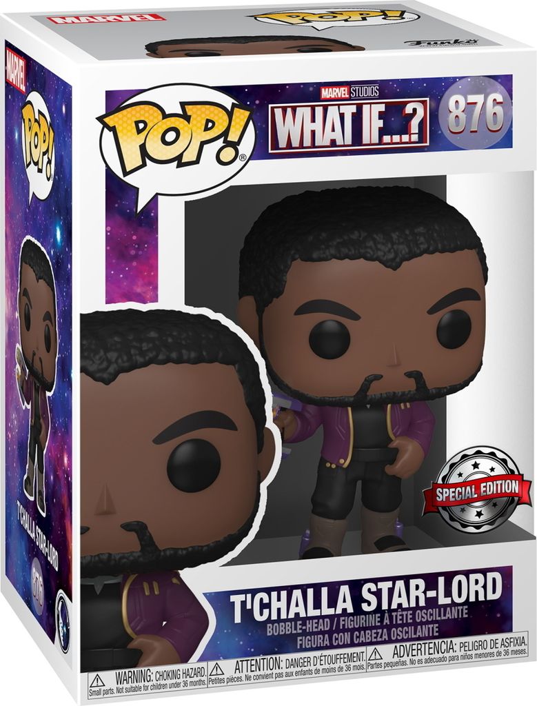 Marvel What If...? - T'Challa Star-Lord 876 Special Edition - Funko Pop! - Vinyl Figur