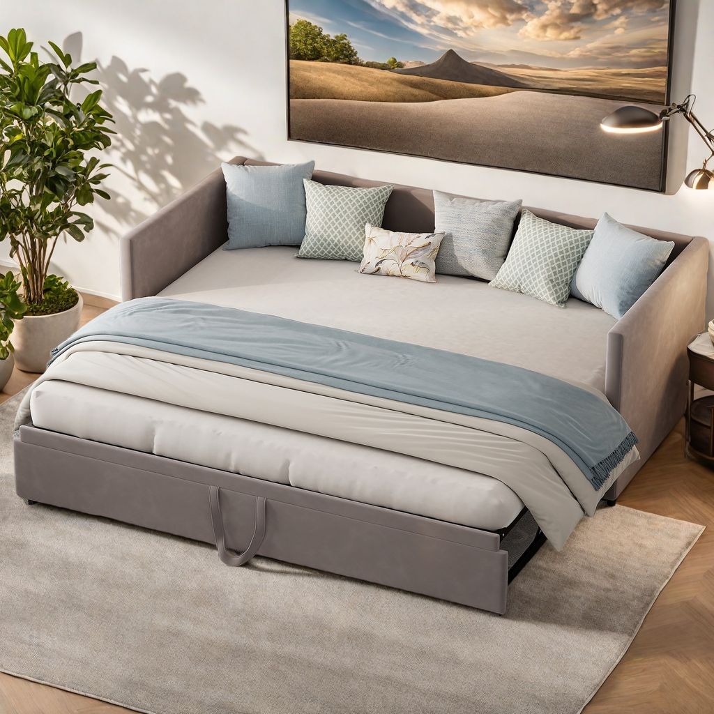 UnboxG divano letto 90x200/180x200cm con letto estraibile, Immagine del prodotto 