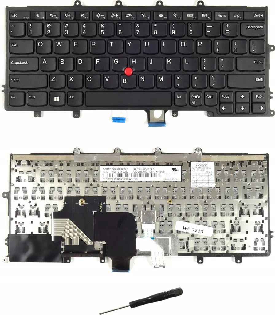 Clavier Lenovo ThinkPad X230 X240 X250 X260 X270 Réparation Touche HS