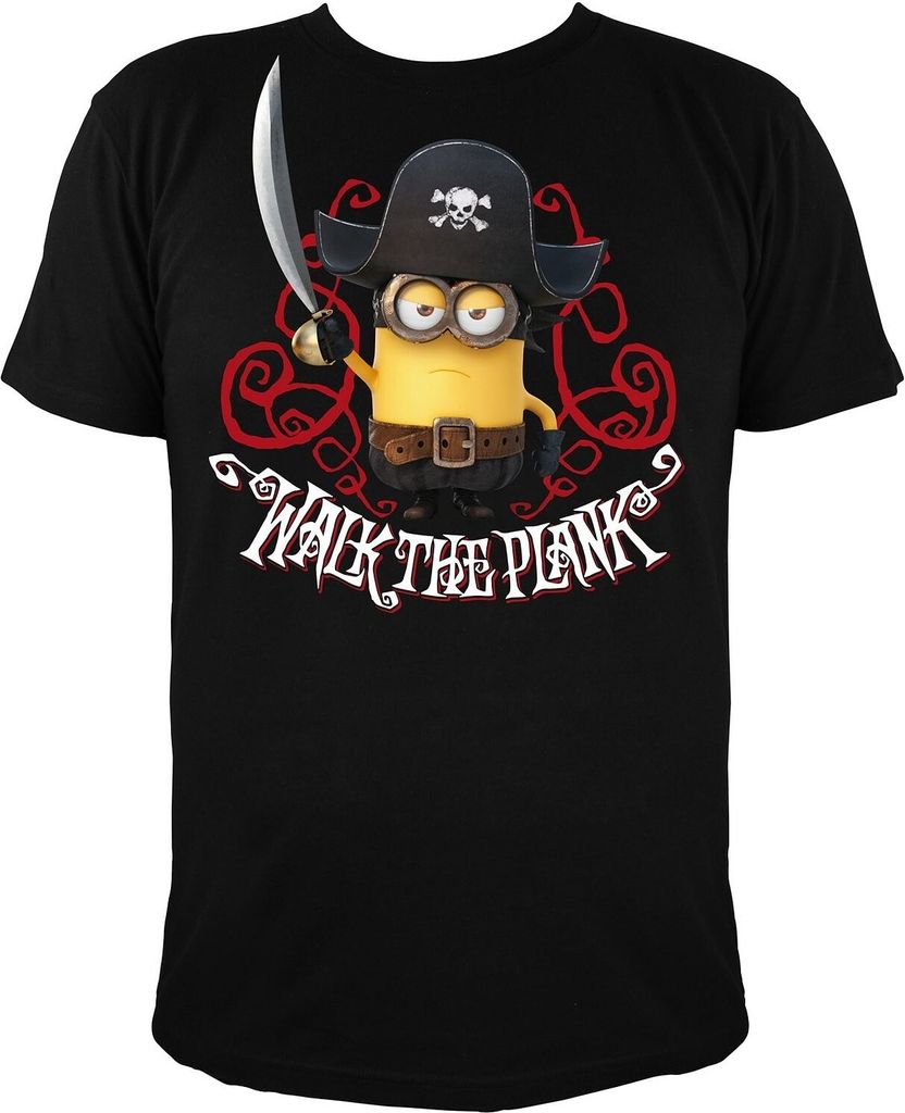 Minions T-Shirt Pirate Kevin Walk the Plank Gr. 152/158