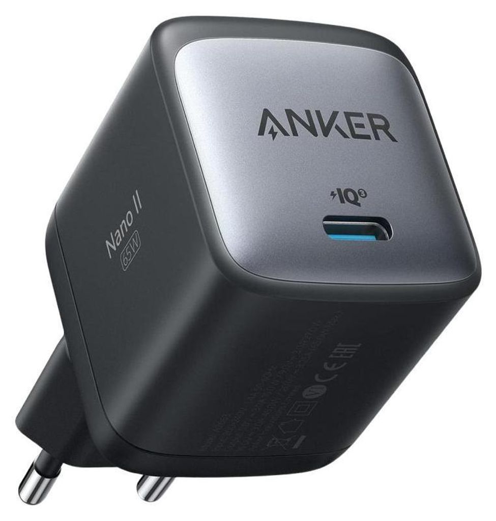 Anker 715 Ladegerät (Nano II 65W) Schwarz Produktbild 