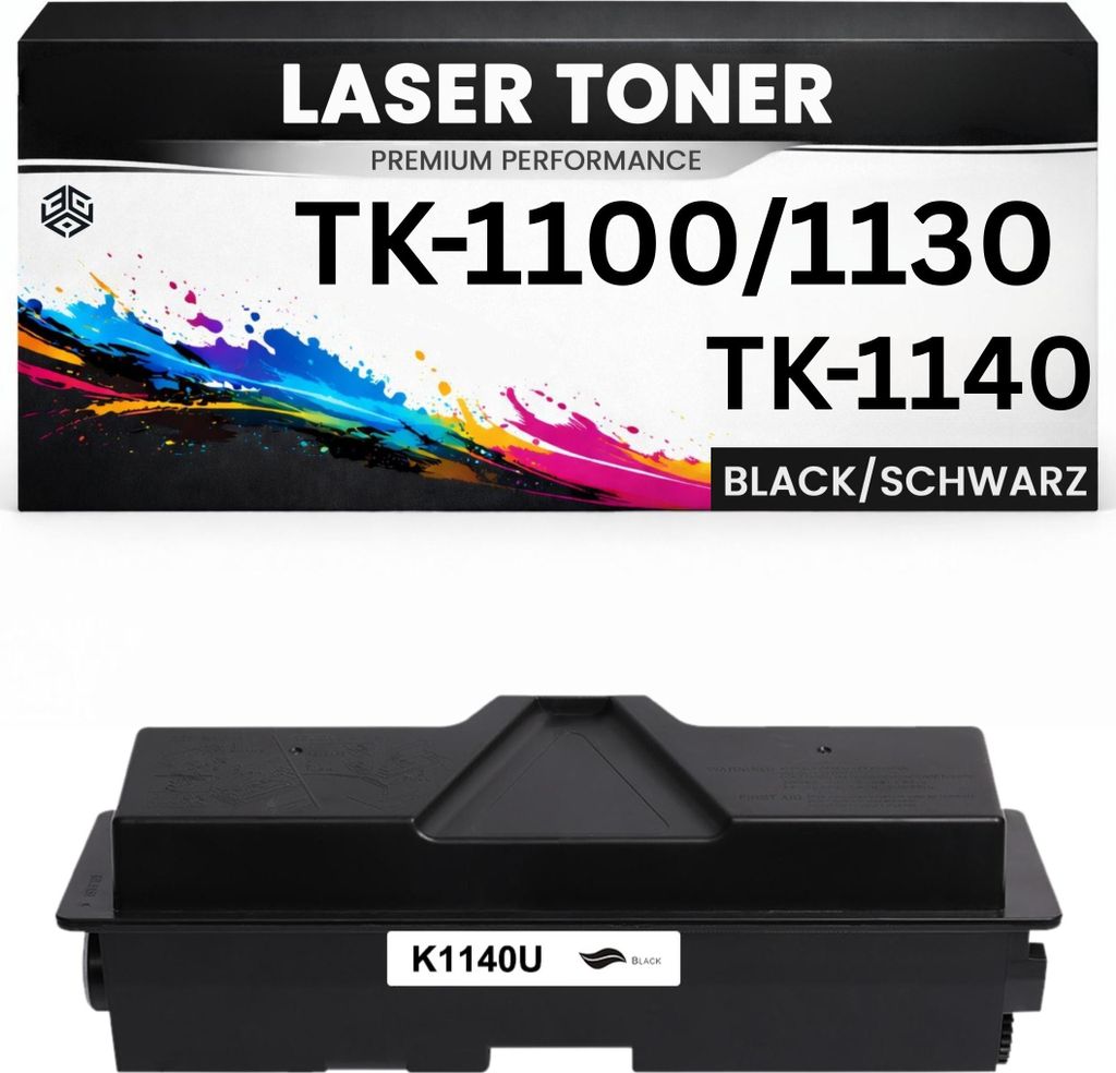 XXL Toner kits kompatibel für Kyocera TK-1100 / TK-1130 / TK-1140 FS-1110/1024MFP/1124MFP/1130MFP/1030MFP/1035MFP DP/1135MFP ECOSYS M2030dn/M2530d...