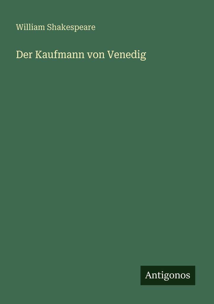 Der Kaufmann von Venedig
