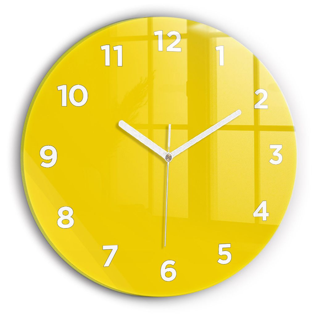 Wallfluent Wanduhr – Stilles Quarzuhrwerk - Uhr Dekoration Produktbild 