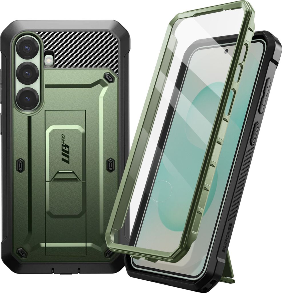 Supcase, Samsung Galaxy S25 stoßfeste Rundumhülle mit Produktbild 