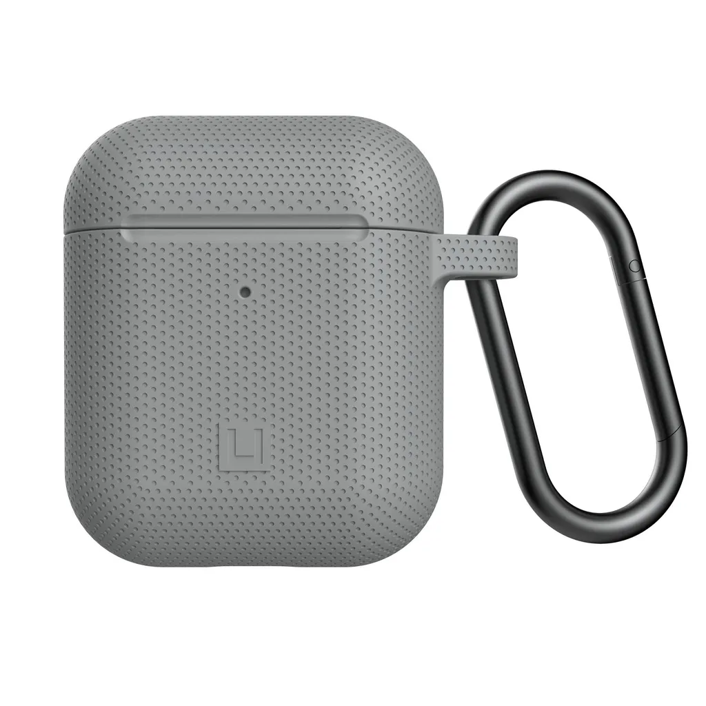 Protection Antimicrobienne UAG U pour Apple AirPods en Silicone Gris Pro