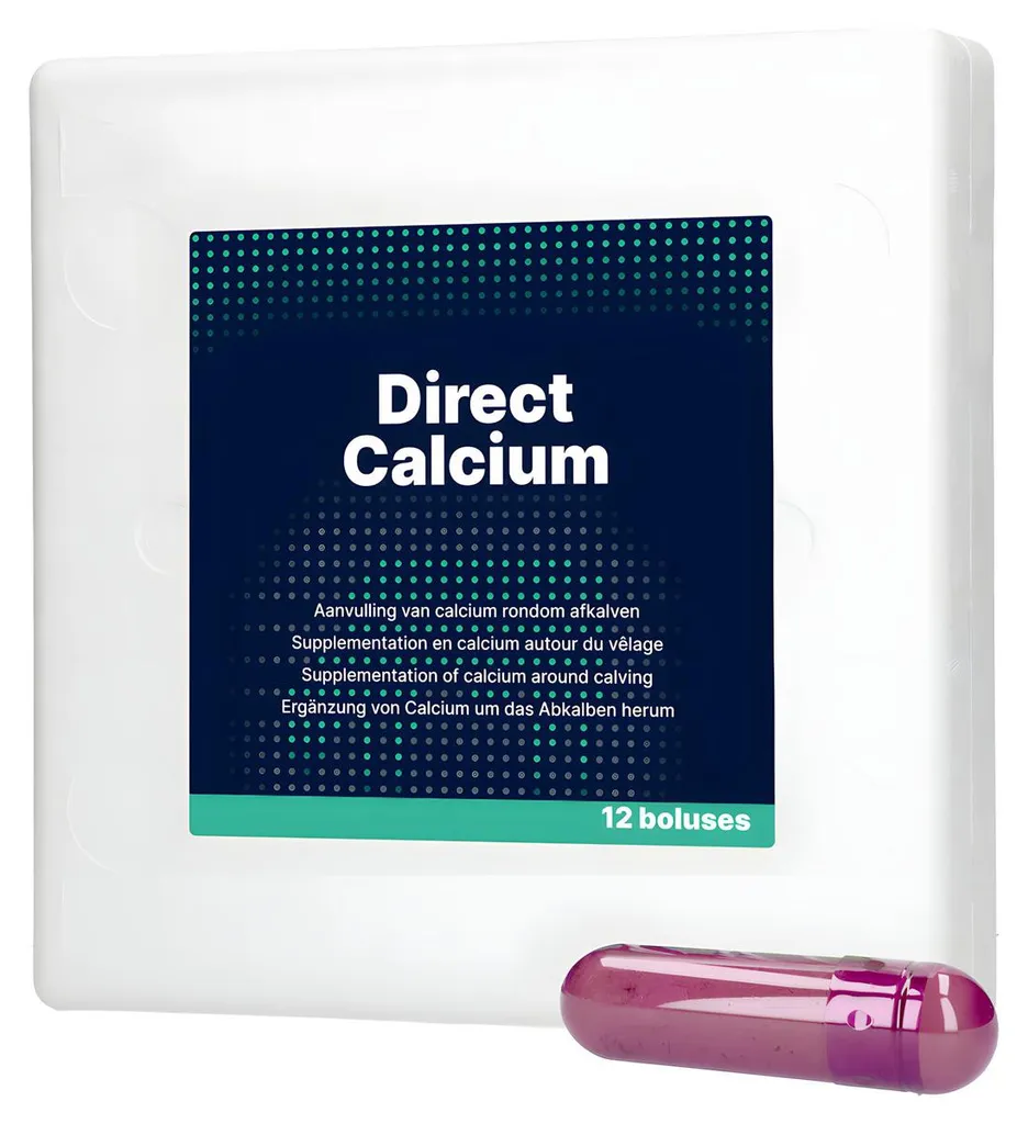 Bolus de calcium direct pour vaches laitières - Complément 175g x12